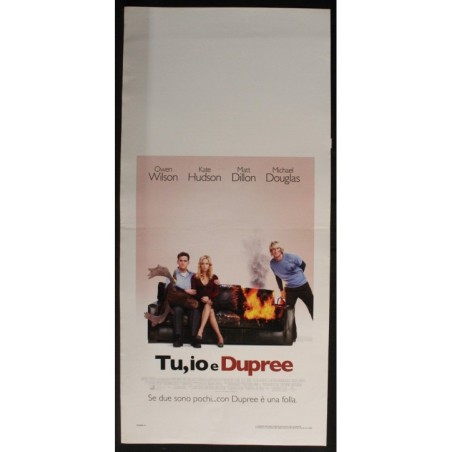 TU, IO E DUPREE - Russo - Hudson, Wilson - LOCANDINA ORIGINALE 2006