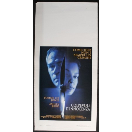 COLPEVOLE D'INNOCENZA - Beresford - Jones, Judd - LOCANDINA ORIGINALE 1999