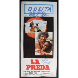 LA PREDA - Paolella - Montagnani, Araya - LOCANDINA ORIGINALE 1974