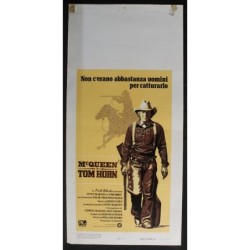TOM HORN - Wiard - McQueen, Evans - LOCANDINA ORIGINALE 1980