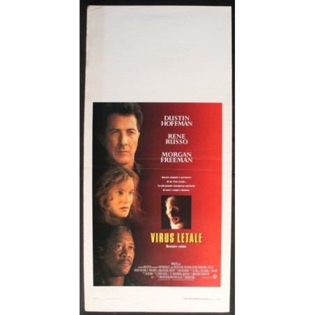 VIRUS LETALE - Petersen - Russo, Hoffman - LOCANDINA ORIG 1995