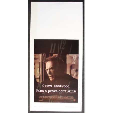 FINO A PROVA CONTRARIA - Eastwood - Washington, Eastwood - LOCANDINA ORIG 1999