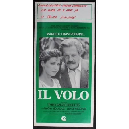 IL VOLO - Angelopoulos - Mourouzi, Mastroianni - LOCANDINA ORIGINALE 1986
