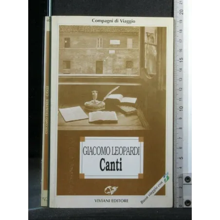 CANTI. GIACOMO LEOPARDI.