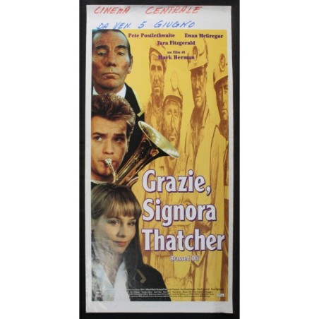 GRAZIE, SIGNORA THATCHER - Herman - Fitzgerald, Carter- LOCANDINA ORIGINALE 1996