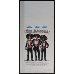 TRE AMIGOS - Landis - Chase, Martin - LOCANDINA ORIGINALE 1986