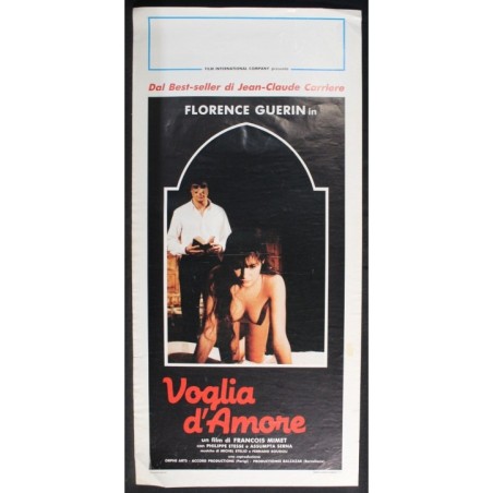 VOGLIA D'AMORE - Deray - Anglade, Kinski - LOCANDINA ORIGINALE 1987