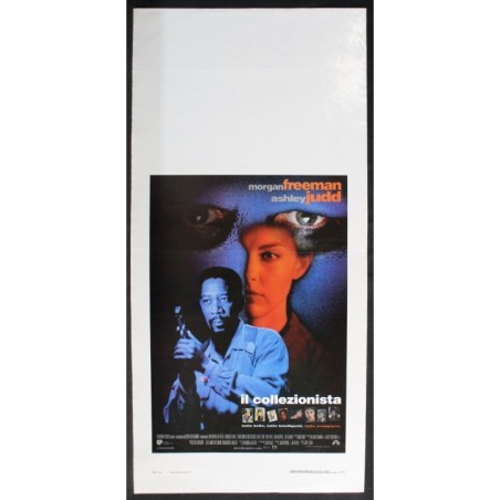 IL COLLEZIONISTA - Fleder - Judd, Freeman - LOCANDINA ORIGINALE 1997