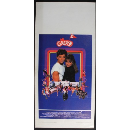 GREASE 2 - Birch - Pfeiffer, Caulfield - LOCANDINA ORIGINALE 1982