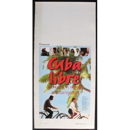 CUBA LIBRE - Riondino - Riondino, Catania - LOCANDINA ORIGINALE 1996