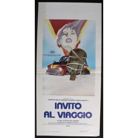 INVITO AL VIAGGIO - Del Monte - Renucci, Scott - LOCANDINA ORIGINALE 1983
