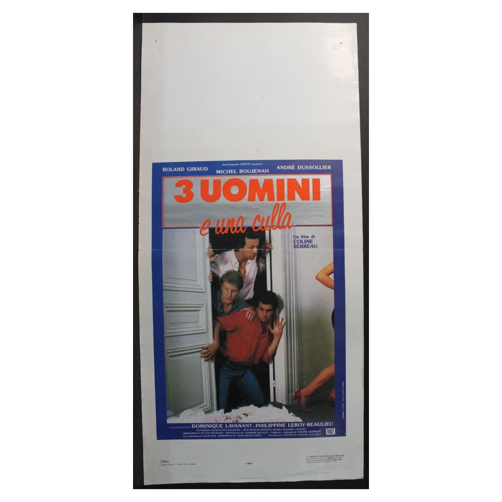 LIGHTSHIP - Skolimowski - Duvall, Brandaue - LOCANDINA ORIGINALE 1985