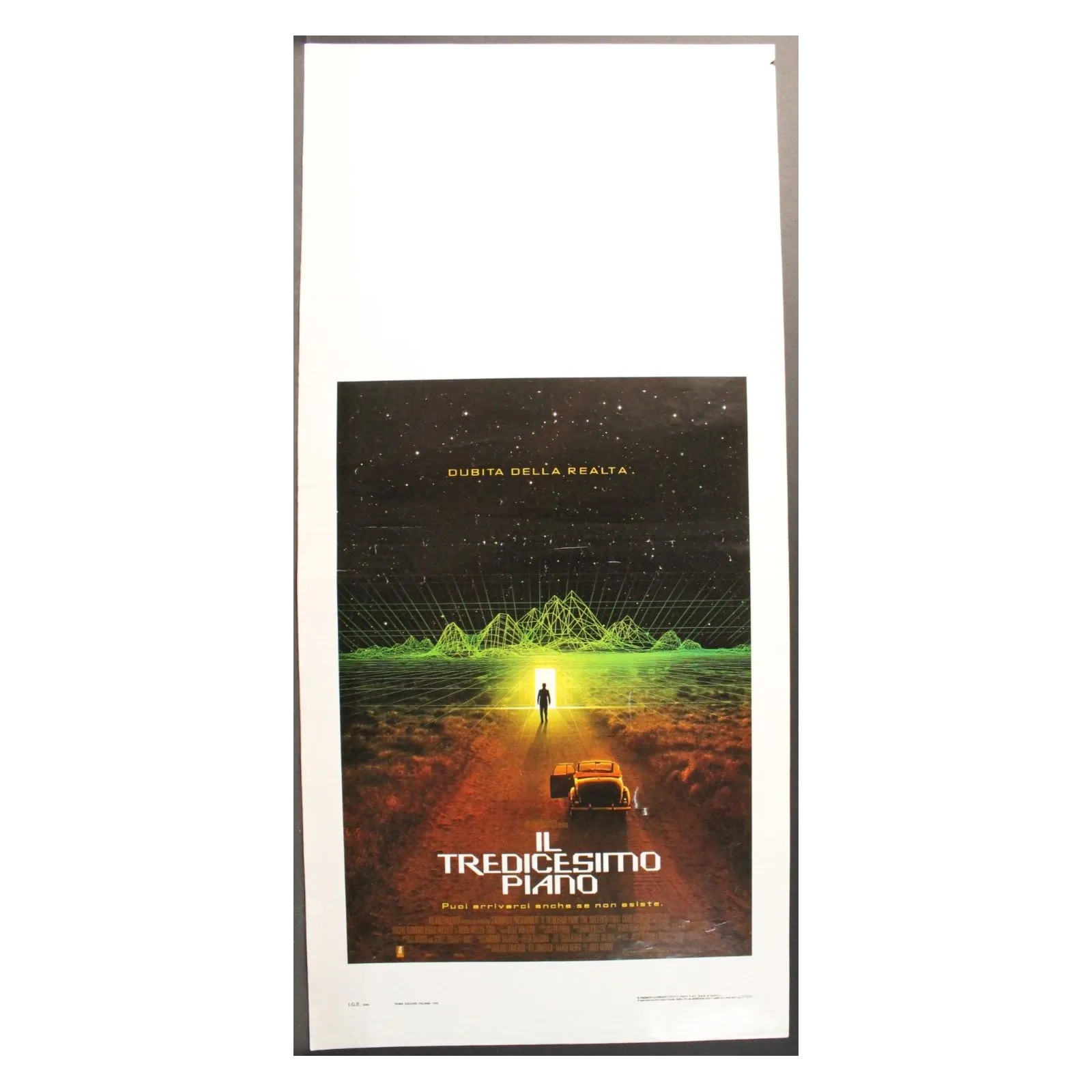 TRE UOMINI E UNA CULLA - Serreau - Giraud, Boujenah - LOCANDINA ORIGINALE 1985