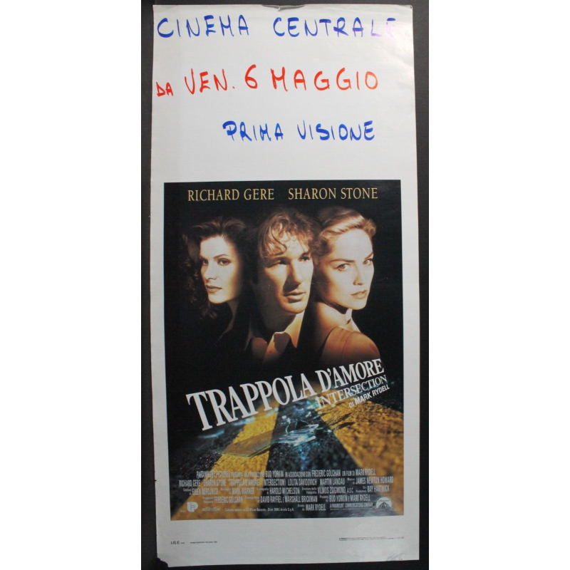 TRAPPOLA PER UN KILLER - Castillo - Costner, Batsford - LOCANDINA ORIGINALE 1983
