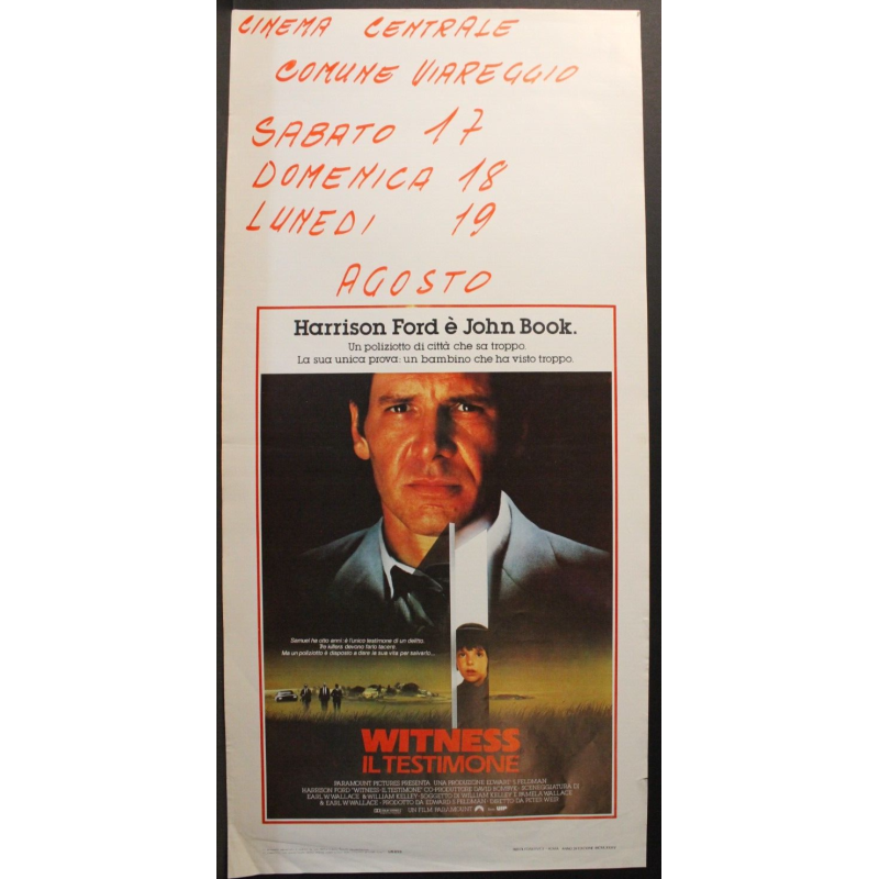 WOLF LA BELVA E' FUORI - Nichols - Nicholson, Pfeifer -LOCANDINA ORIGINALE 1994
