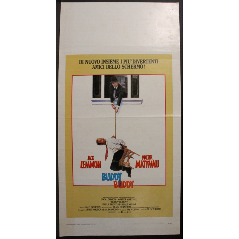 VIVERE PERICOLOSAMENTE - Compton - Vint, Baer - LOCANDINA ORIGINALE 1974
