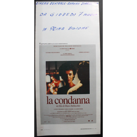 AGATA E LA TEMPESTA - Soldini - Maglietta, Battiston - LOCANDINA ORIGINALE 2004