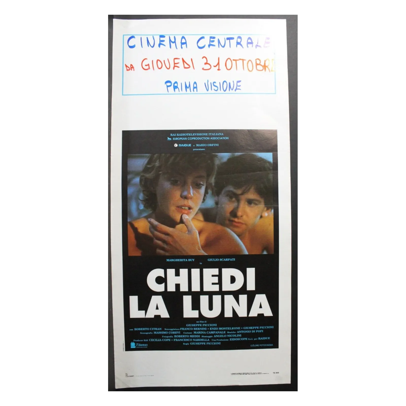 CHIMERA - Corsicato - Ragno, Forte - LOCANDINA ORIGINALE 2001