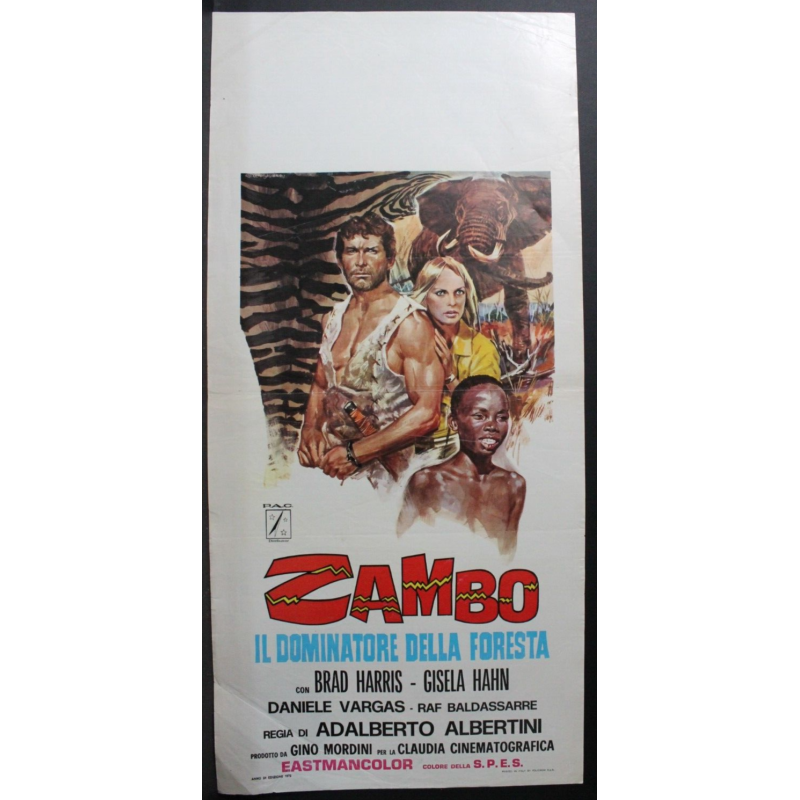ZORRO LA MASCHERA DELLA VENDETTA - Quiney, Nanni - Merino - LOCANDINA ORIG 1971