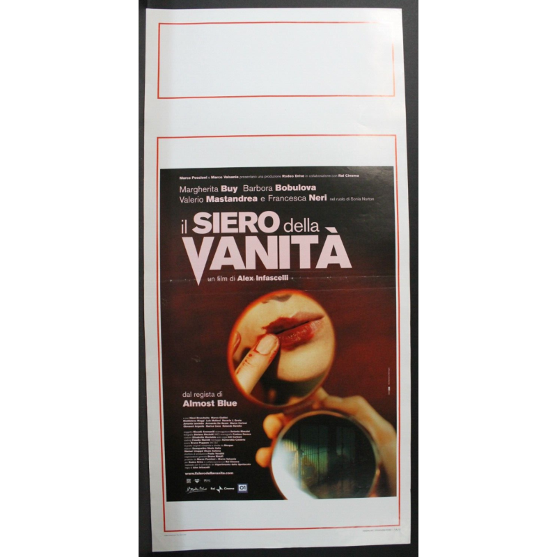 SILENZIO SI NASCE - Veronesi - Castellitto, Rossi -LOCANDINA ORIGINALE 1996