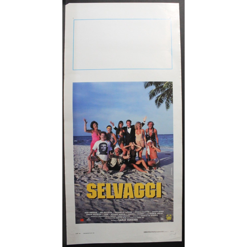 LA SETTIMANA DELLA SFINGE - Luchetti - Buy, Hendel - LOCANDINA ORIGINALE 1990