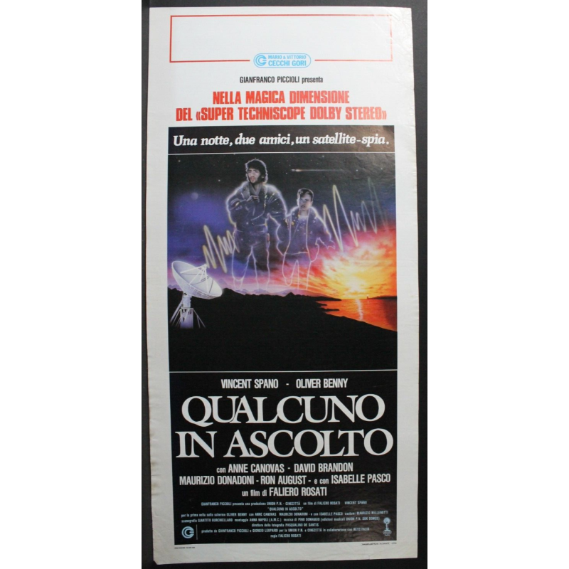 SCHERZO - Wertmuller - Montagnani, Solli - LOCANDINA ORIGINALE 1983