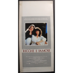 RISCHIOSE ABITUDINI - Frears - Cusack, Huston - LOCANDINA ORIGINALE 1990