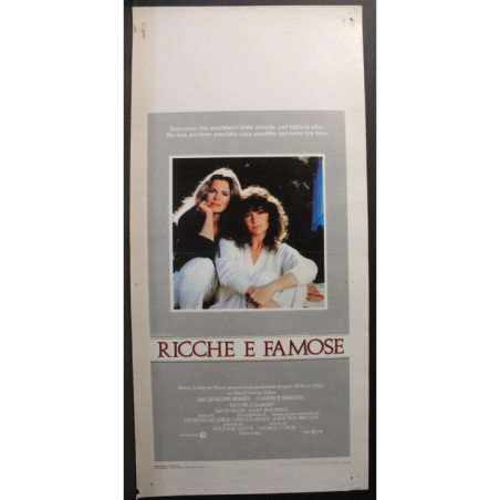 RISCHIOSE ABITUDINI - Frears - Cusack, Huston - LOCANDINA ORIGINALE 1990