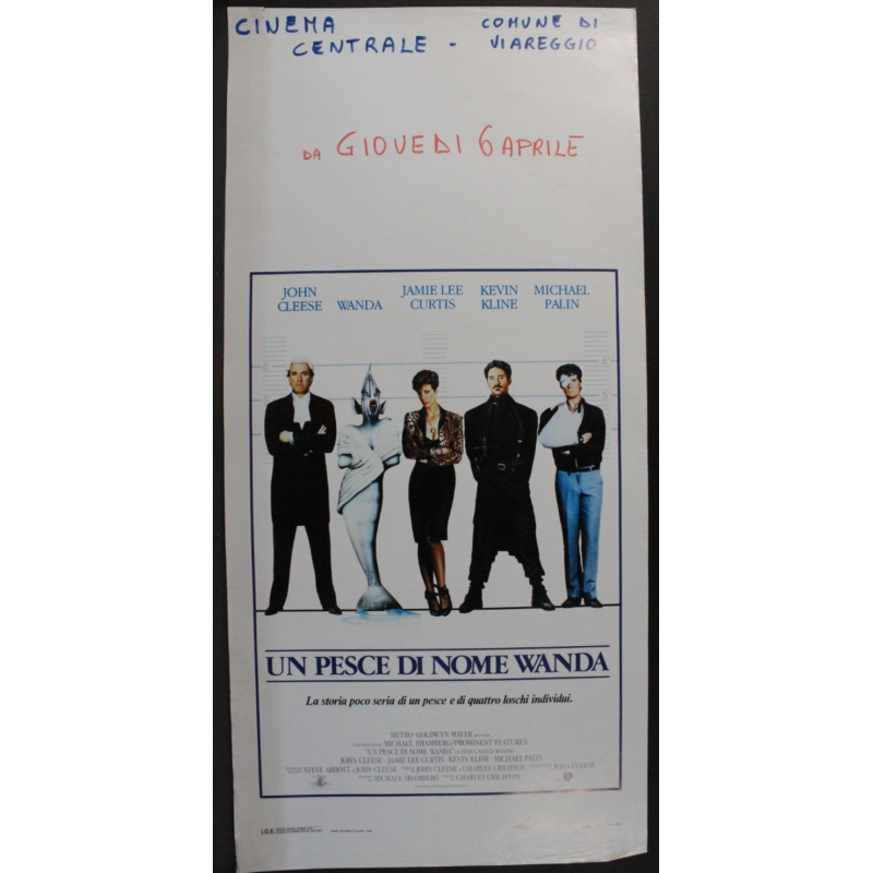 POLICE - Pialat - Depardieu, Marceau - LOCANDINA ORIGINALE 1985