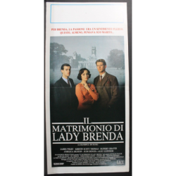 MISS MARY - Bemberg - Christie, Guevara - LOCANDINA ORIGINALE 1986