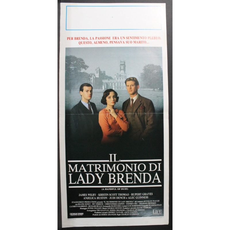 MISS MARY - Bemberg - Christie, Guevara - LOCANDINA ORIGINALE 1986