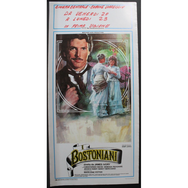 BRACCATO - Delon - Perier, Monday - LOCANDINA ORIGINALE 1983