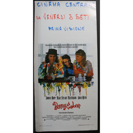 BLACK RAIN PIOGGIA SPORCA - Scott -Douglas, Garcia - LOCANDINA ORIGINALE 1989