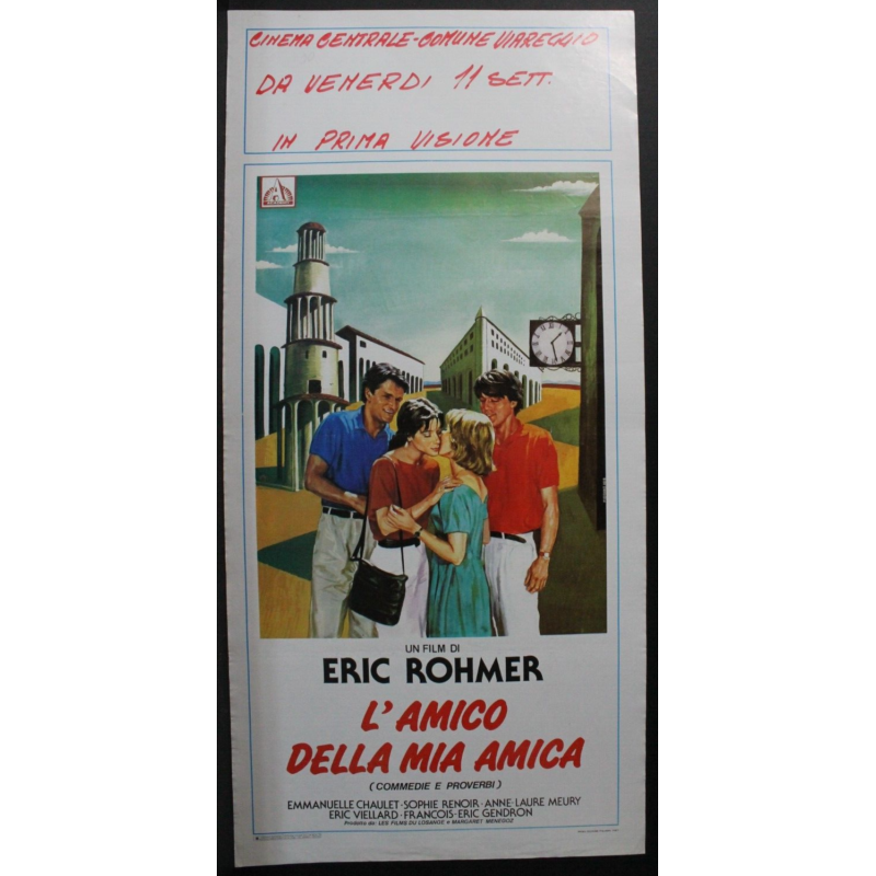 UN AMORE DI SWANN - Schlondorff - Ardent, Barrault - LOCANDINA ORIGINALE 1984