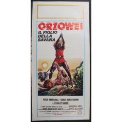 ALBA ROSSA - Milius - Swayze, Howell - LOCANDINA ORIGINALE 1984