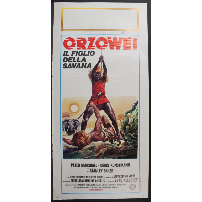 ALBA ROSSA - Milius - Swayze, Howell - LOCANDINA ORIGINALE 1984