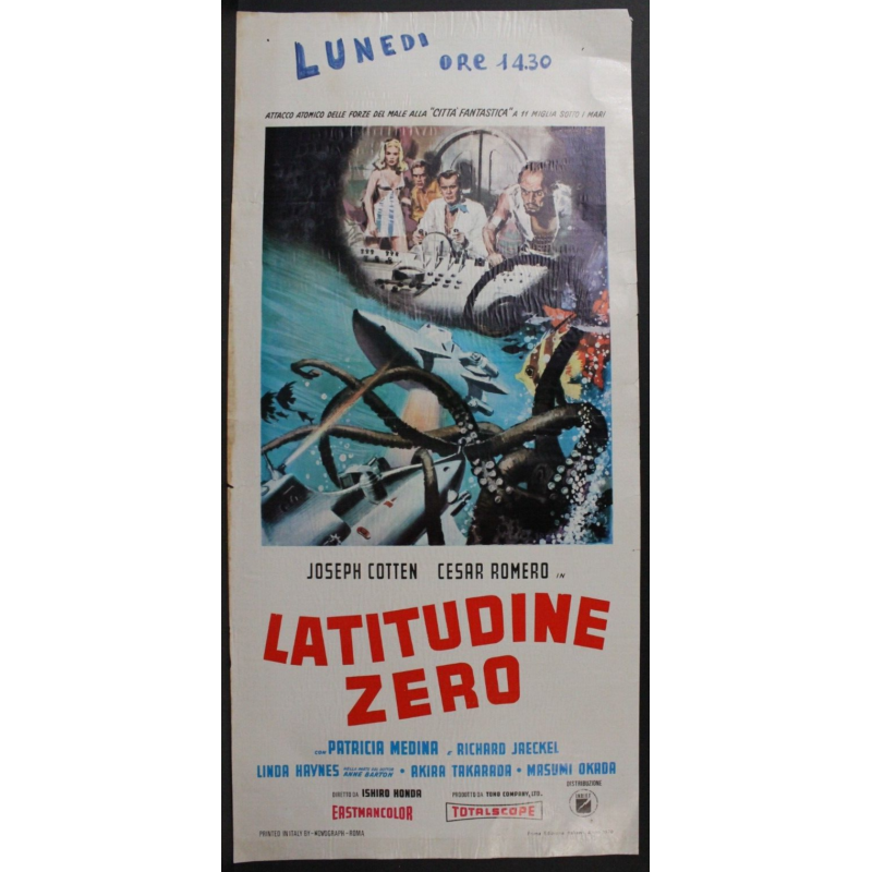 RED EYE - Craver - McAdams, Murphy - LOCANDINA ORIGINALE 2005