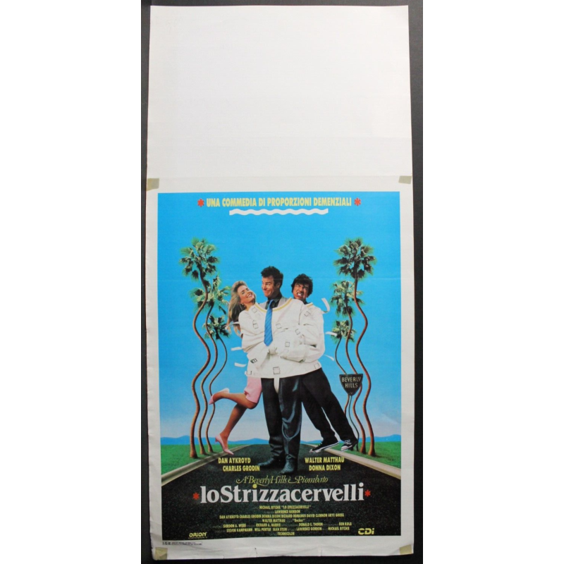 I NUOVI BARBARI - Castellari - Brent, Williamson - LOCANDINA ORIGINALE 1983