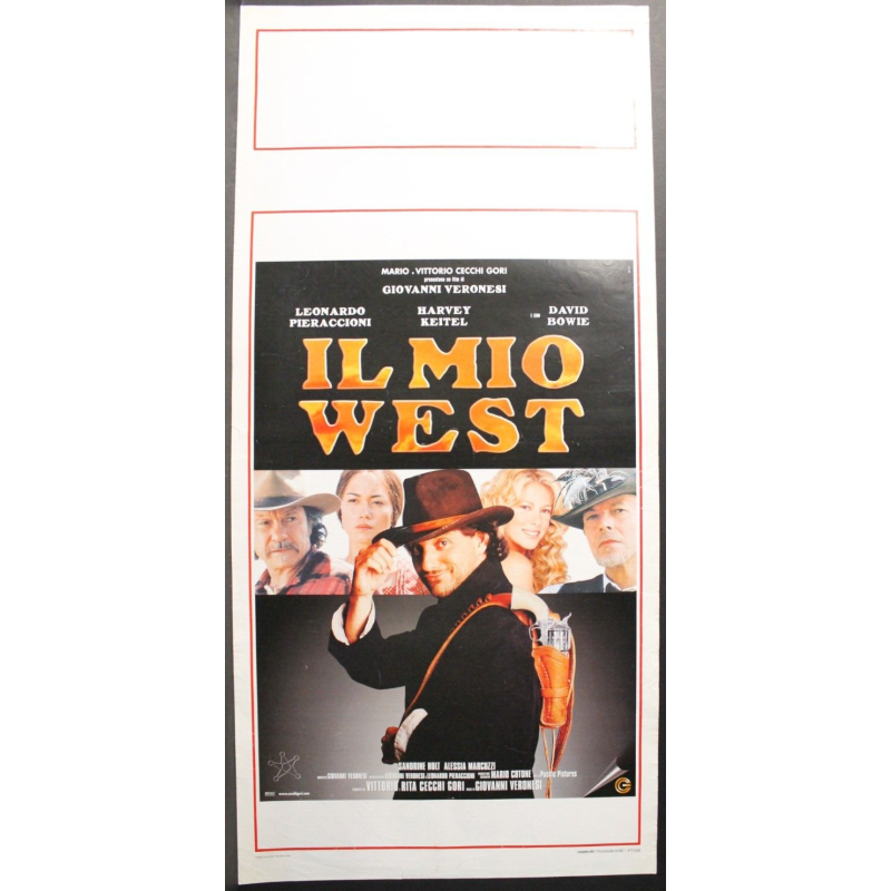 METRONOTTE - Calogero - Abatantuono, Messeri - LOCANDINA ORIGINALE 2000