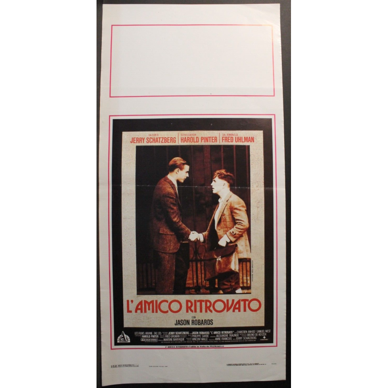 L'AMORE E IL SANGUE - Verhoeven - Leigh, Hauer - LOCANDINA ORIGINALE 1985