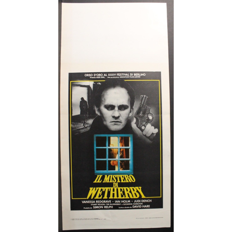 IL MISTERIOSO CASO DEL DRAGO CINESE - Gustavson - Scheele - LOCANDINA ORIG 1986
