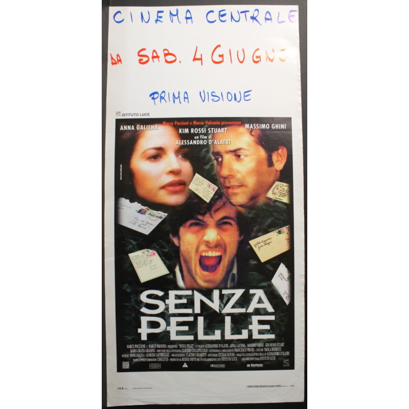 LA SECONDA VOLTA - Calopresti - Moretti, Tedeschi - LOCANDINA ORIGINALE 1995