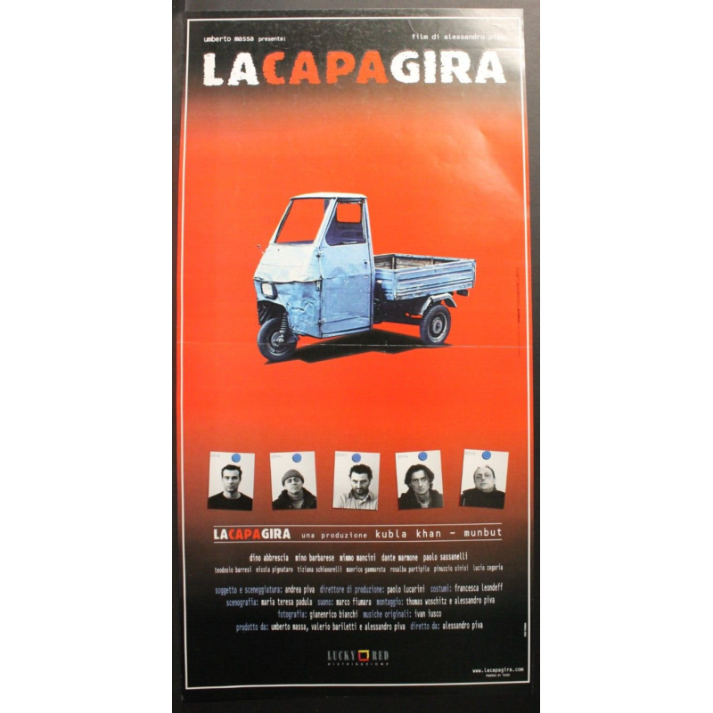 UN'ANIMA DIVISA IN DUE - Soldini - Bako, Bentivoglio - LOCANDINA ORIGINALE 1993