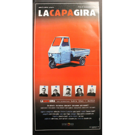 UN'ANIMA DIVISA IN DUE - Soldini - Bako, Bentivoglio - LOCANDINA ORIGINALE 1993