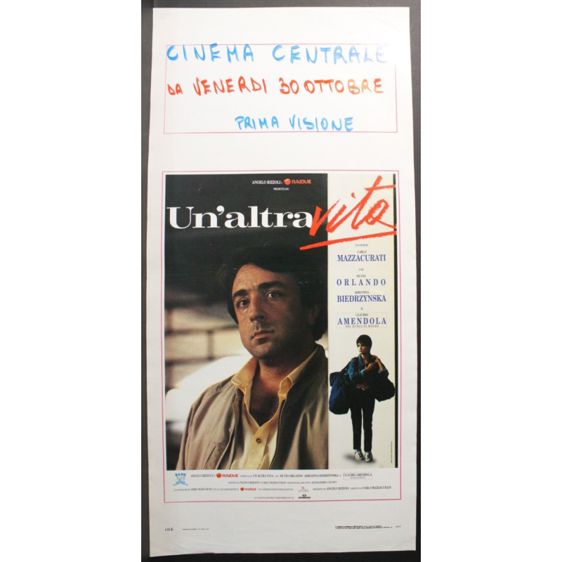 LA CAPA GIRA - Piva - Sassanelli, Abbrescia -LOCANDINA ORIGINALE 1999