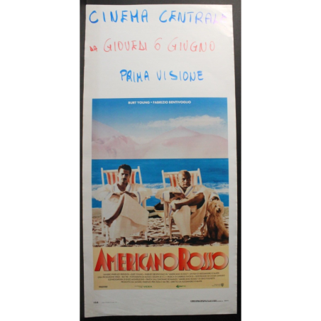 AL DI LA' DELLE NUVOLE - Antonioni - Ardant, Malkovich-LOCANDINA ORIGINALE 1995