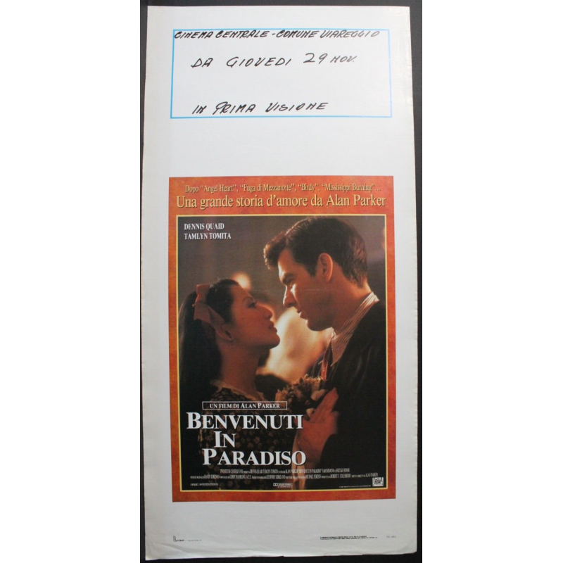 BETTY BLUE - Beineix - Anglade, Dalle - LOCANDINA ORIGINALE 1986
