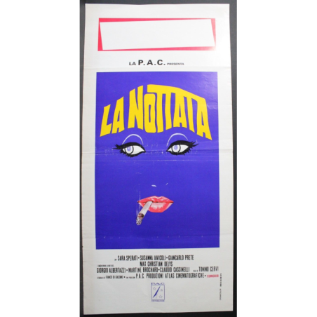 PAZZA - Ritt - Dreyfuss, Streisand - LOCANDINA ORIGINALE 1987