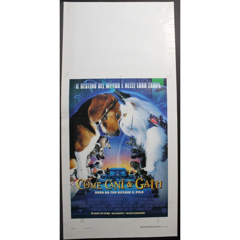 PAZZI IN ALABAMA - Banderas - Morse, Griffith -. LOCANDINA ORIGINALE 1999