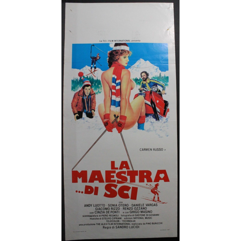 MISS ARIZONA - Sandor - Schygulla, Mastroianni - LOCANDINA ORIGINALE 1987